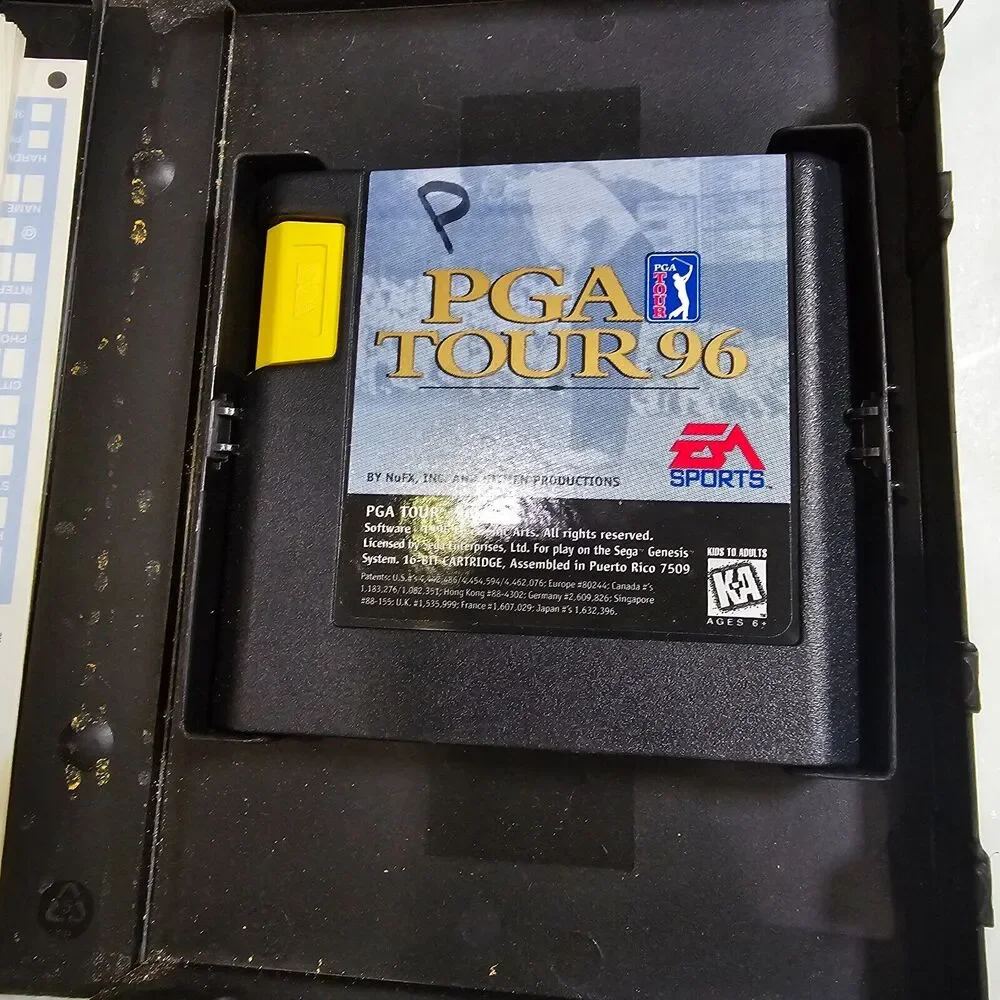 PGA Tour 96 Sega Genesis Boxed Used complete in box